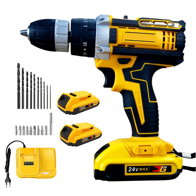 118-piece luxury electric drill set