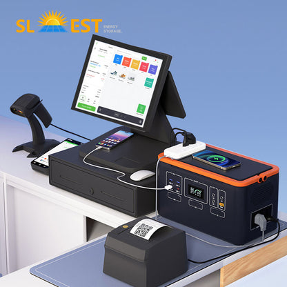 Hot-selling 1200W Solar Energy Storage System 22.4V 45Ah LiFePO4 Battery Portable Power Station