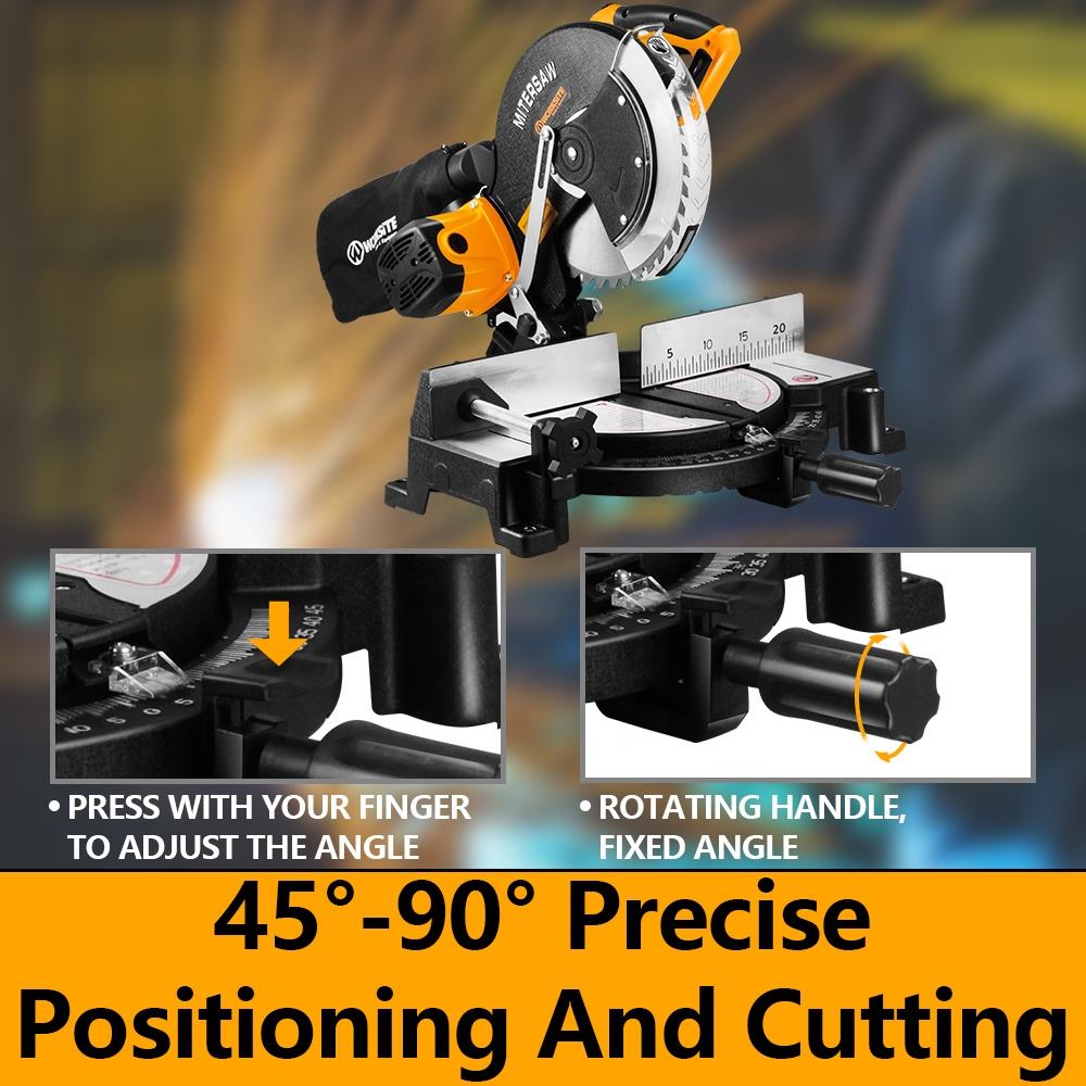 10-inch multi-function cutting machine for aluminum and wood