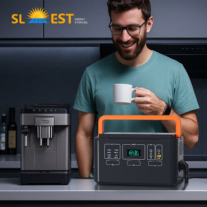 Hot-selling 1200W Solar Energy Storage System 22.4V 45Ah LiFePO4 Battery Portable Power Station