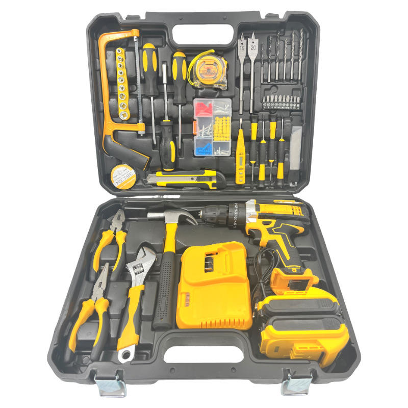 118-piece luxury electric drill set