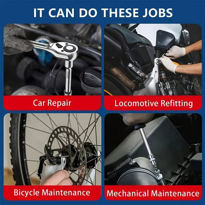 121 pieces auto repair tool set