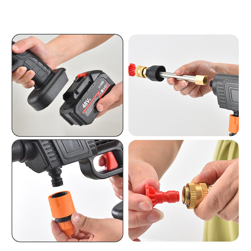 Lithium-ion high-pressure water gun