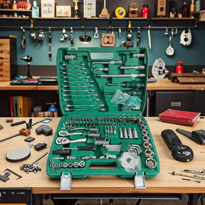 121 pieces auto repair tool set