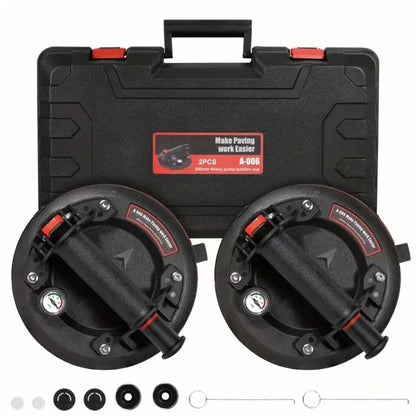 8-inch 2-piece vacuum suction cup set