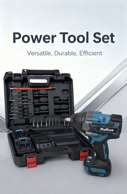 Industrial grade 800 N.M electric impact wrench set