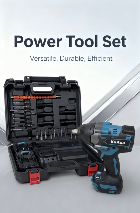 Industrial grade 800 N.M electric impact wrench set