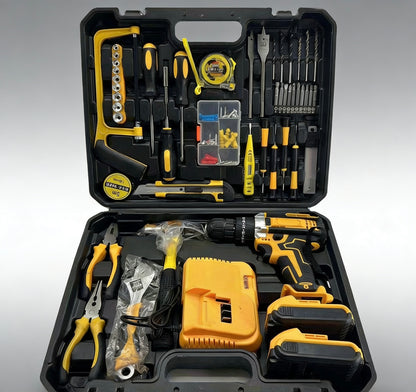 118-piece luxury electric drill set