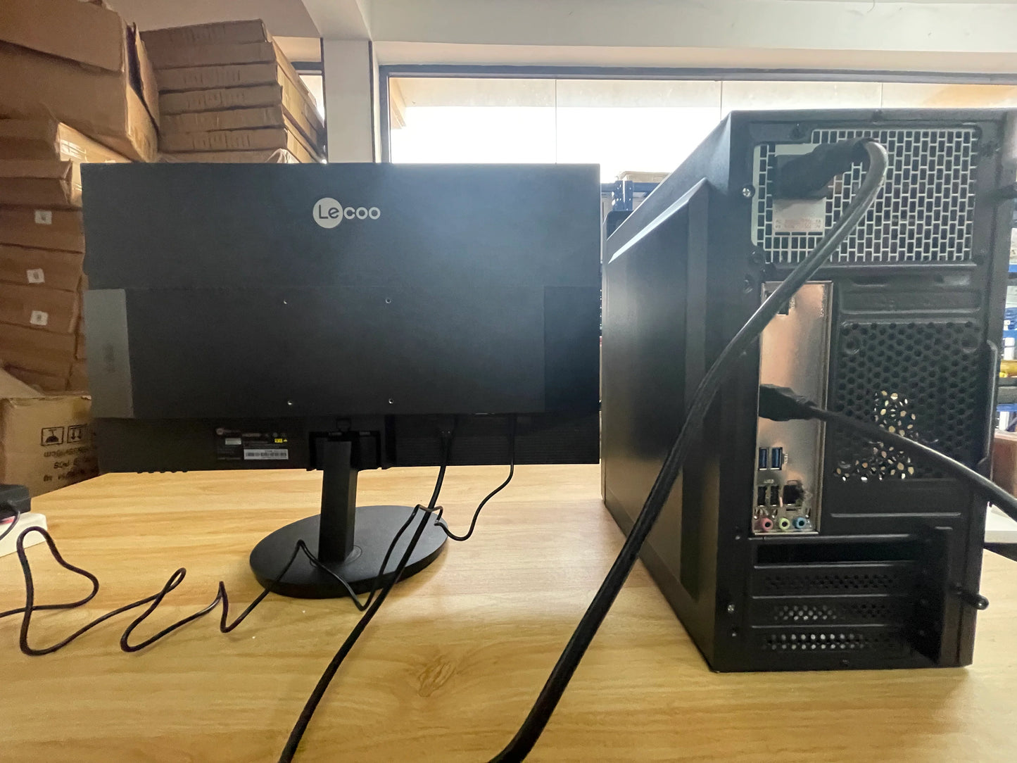 Brand new office and gaming PC (Intel Core i5 12400 CPU processor, GIGABYTE brand motherboard,integrated graphics, 48GB RAM, 500GB SSD, free 24-inch screen)