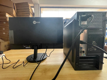 Brand new office and gaming PC (Intel Core i5 12400 CPU processor, GIGABYTE brand motherboard,integrated graphics, 48GB RAM, 500GB SSD, free 24-inch screen)