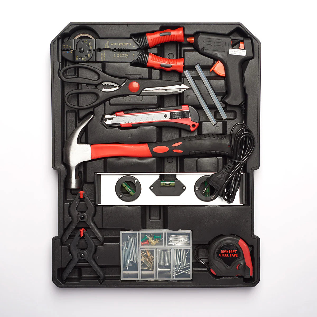 186-piece professional repair tool kit
