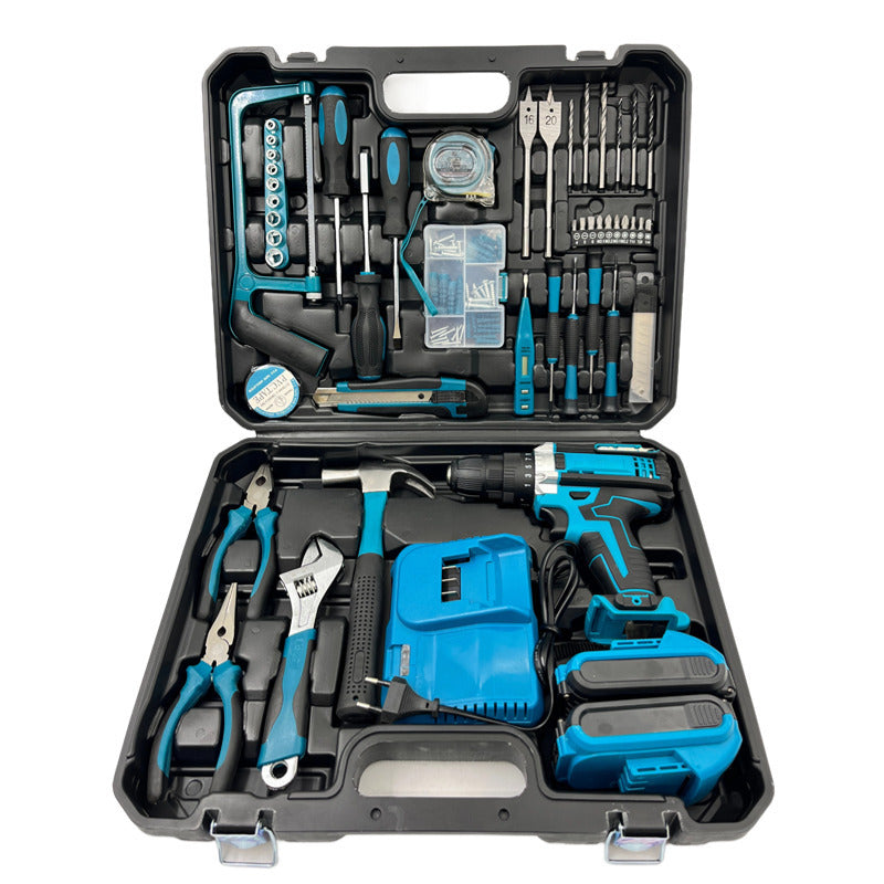 118-piece luxury electric drill set