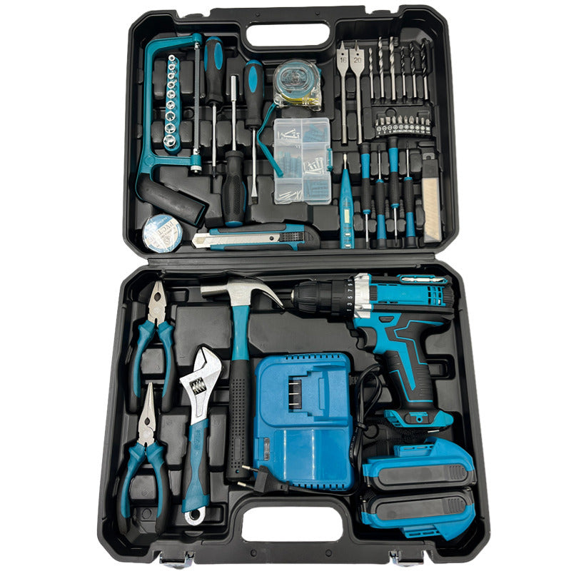 118-piece luxury electric drill set