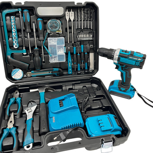 118-piece luxury electric drill set