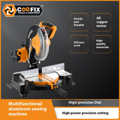 10-inch multi-function cutting machine for aluminum and wood
