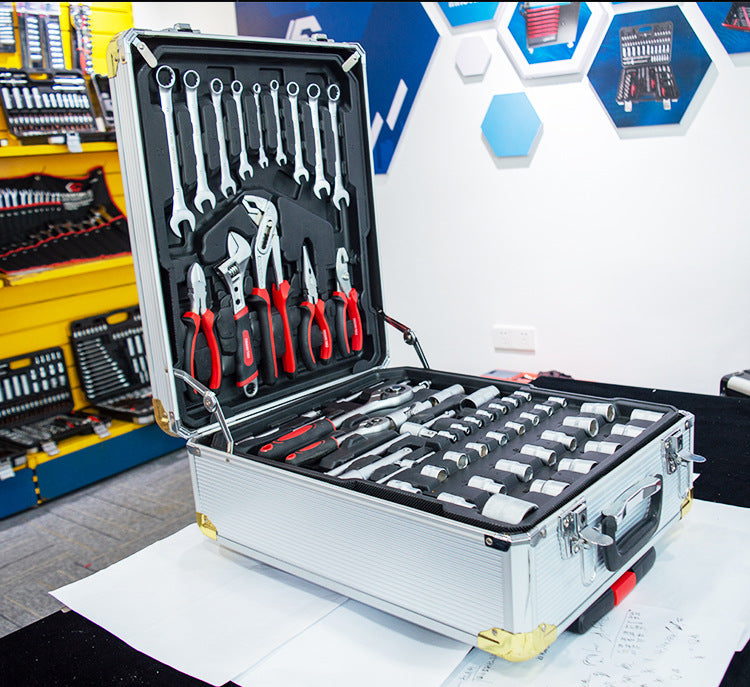 187-piece pull rod tool box set
