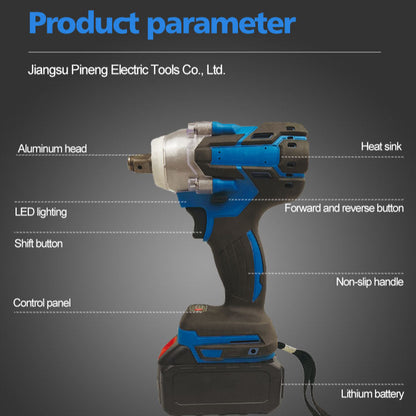 The new generation Dual-battery brushless high-torque electric impact wrench