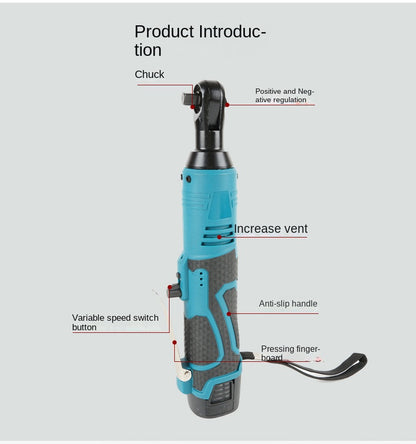 18V straight electric ratchet wrench