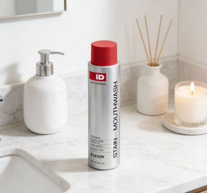 🔥Whitening mouthwash, alcohol-free, stain-removing, and provides fresh breath all day.