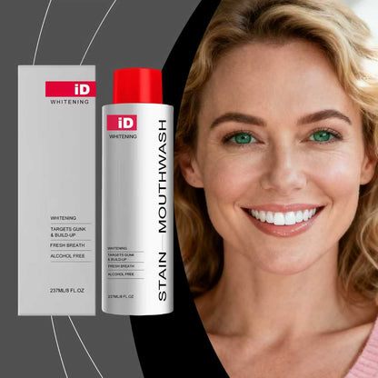 🔥Whitening mouthwash, alcohol-free, stain-removing, and provides fresh breath all day.